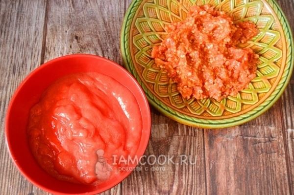 Домашняя томатная паста через соковыжималку