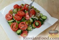 Шопский салат с брынзой