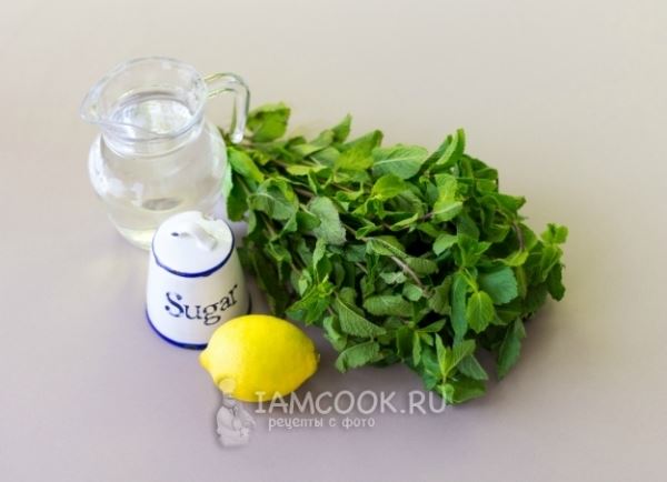 Мятный сироп