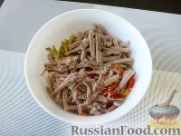 Салат "Фаворит" с языком