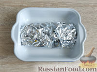 Салат с запеченным куриным филе и яичными блинчиками