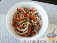 Салат "Фаворит" с языком