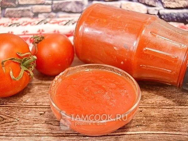 Домашняя томатная паста через соковыжималку
