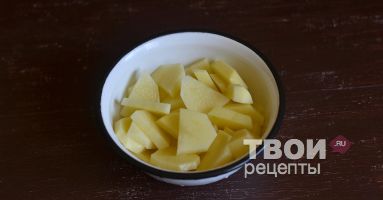 Картофель с грибами в духовке