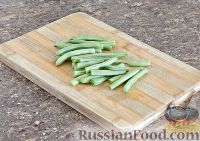 Теплый салат из курицы и овощей