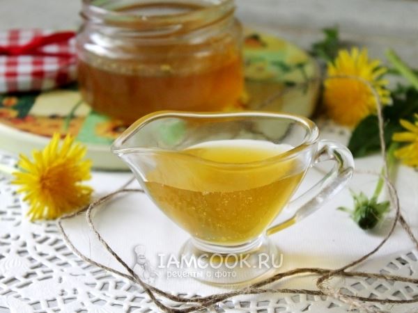 Сироп из одуванчиков