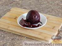 Салат из свеклы и мяса