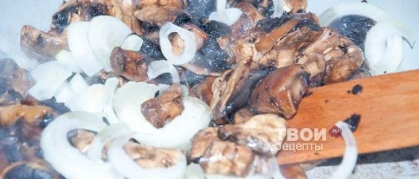 Запеканка грибная