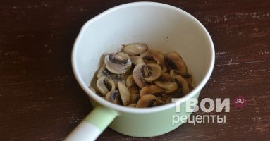 Картофель с грибами в духовке