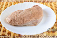 Салат из овощей с мясом и фасолью