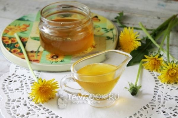 Сироп из одуванчиков