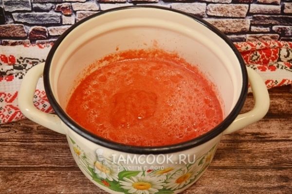 Домашняя томатная паста через соковыжималку