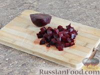 Салат из свеклы и мяса