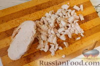 Салат с белыми грибами и курицей