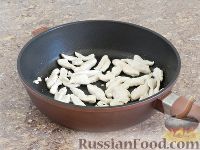 Теплый салат из курицы и овощей